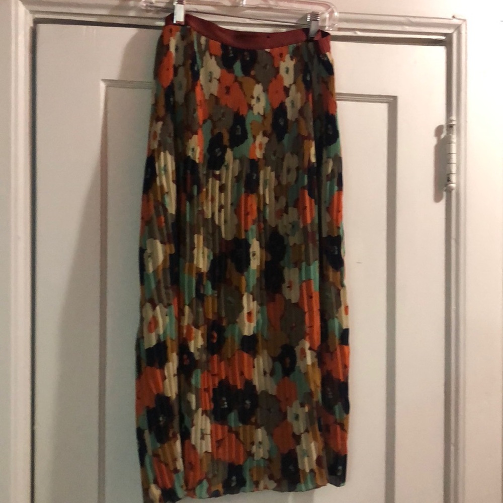 Flower Maxi Skirt